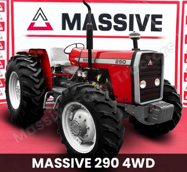 Massive 290 4WD Tractor in Tanzania