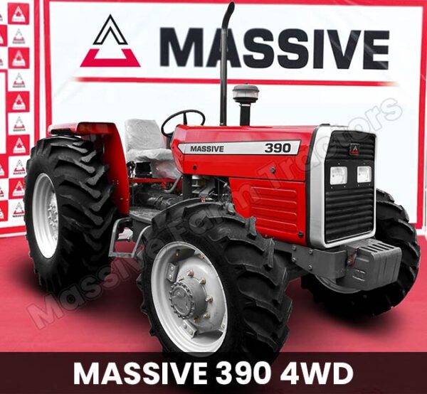 Massive 390 4WD Tractor in Tanzania