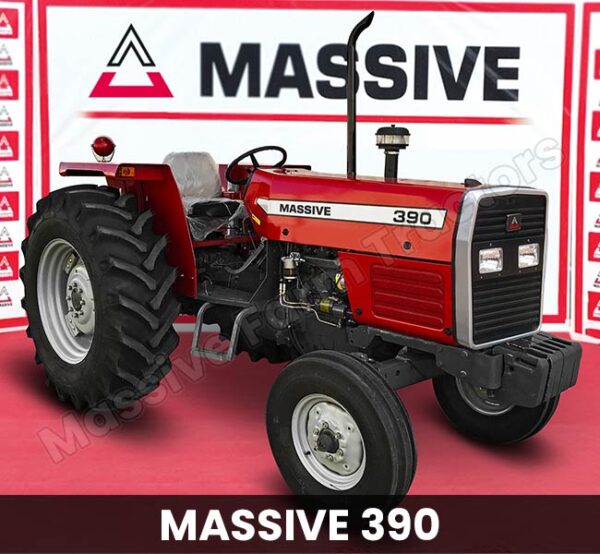 Massive 390 Tractor in Tanzania
