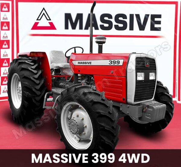 Massive 399 4WD Tractor in Tanzania