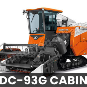 DC 93G Cabin Combine Harvester in Tanzania
