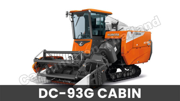 DC 93G Cabin Combine Harvester in Tanzania