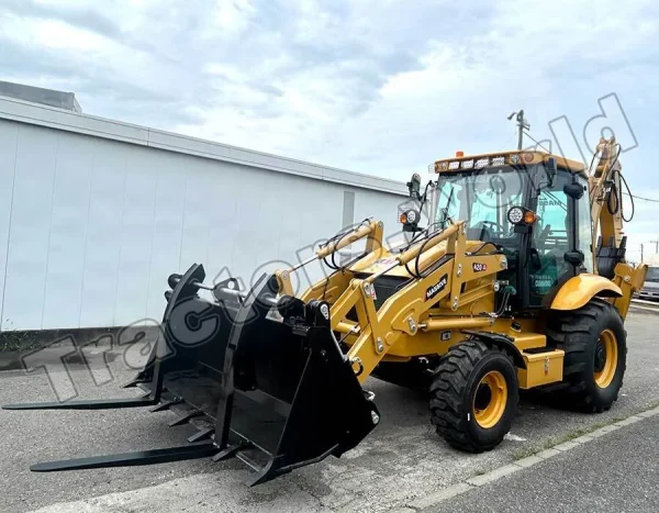 Massive 420 Backhoe Loader In Tanzania