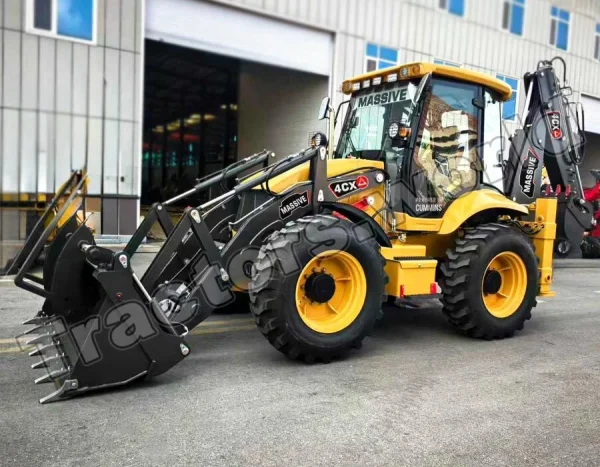 Massive 4CX Backhoe Loader In Tanzania