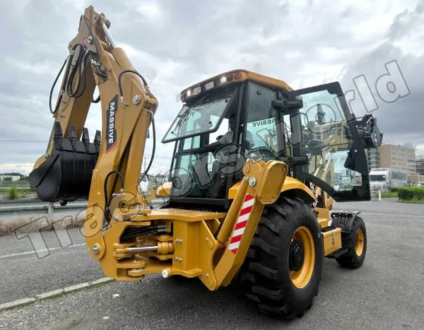 Massive 420 Backhoe Loader In Tanzania