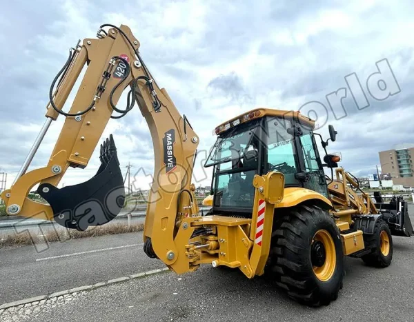 Massive 420 Backhoe Loader In Tanzania
