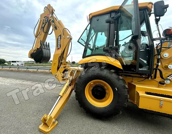 Massive 420 Backhoe Loader In Tanzania