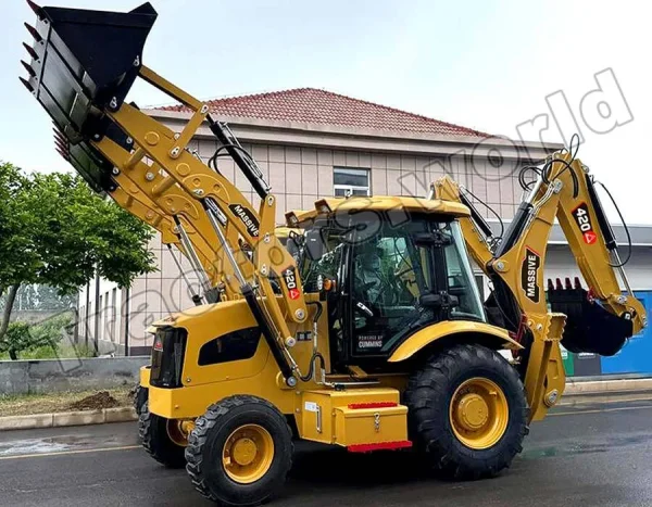 Massive 420 Backhoe loader In Tanzania