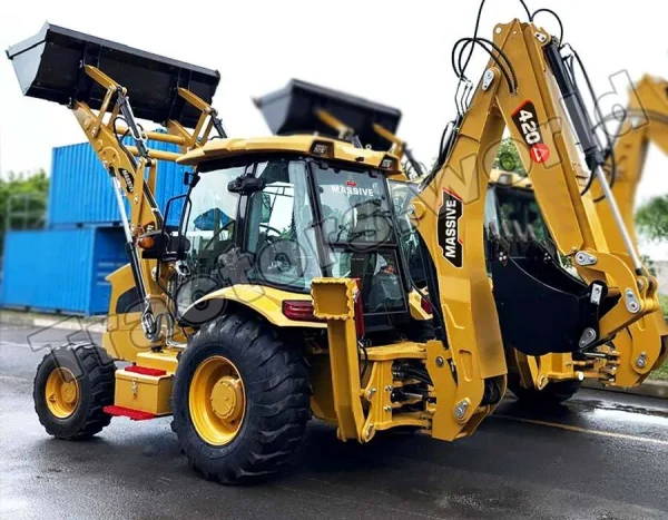 Massive 420 Backhoe loader In Tanzania