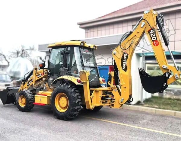 Massive 420 Backhoe loader In Tanzania