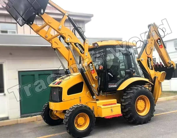 Massive 420 Backhoe loader In Tanzania