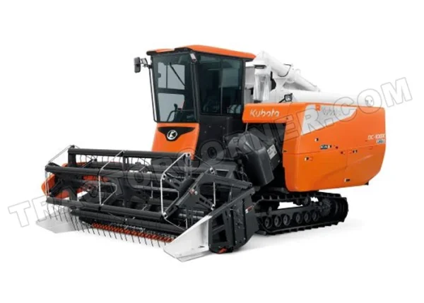 DC-108X Cabin Combine Harvester In Tanzania