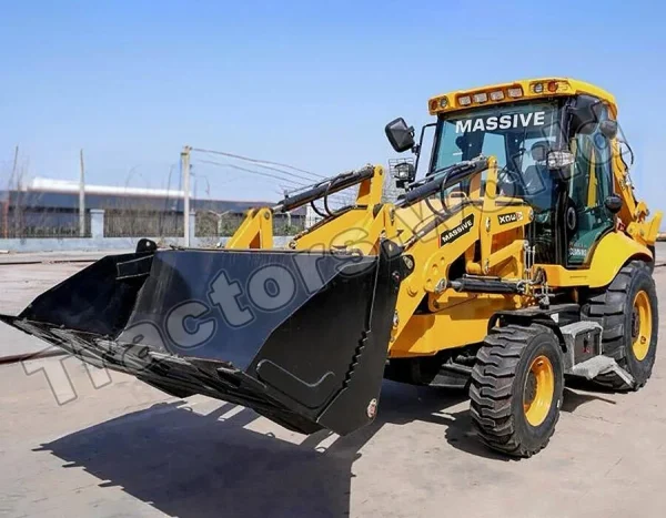 Massive 3CX Backhoe Loader In Tanzania (Side Shift)