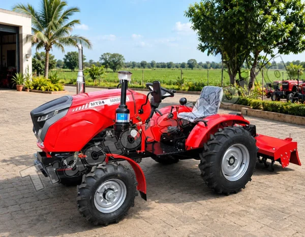 MT-24 2WD Tractor With Rotary Tiller - Tractors for Sale in Tanzania MT-24 2WD Tractor With Rotary Tiller