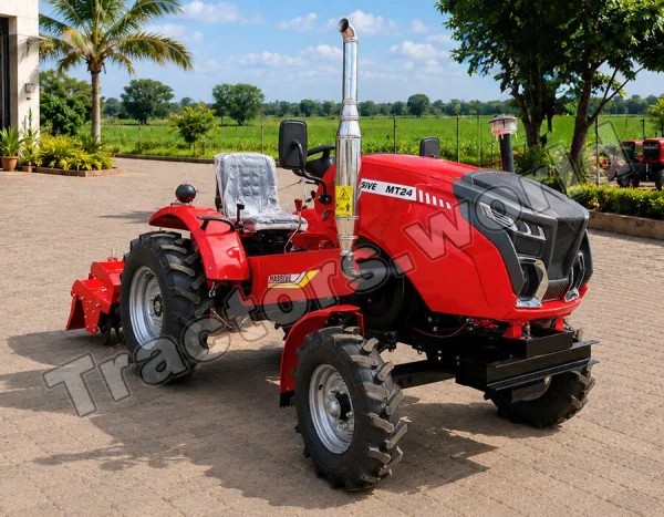 MT-24 2WD Tractor With Rotary Tiller - Tractors for Sale in Tanzania MT-24 2WD Tractor With Rotary Tiller